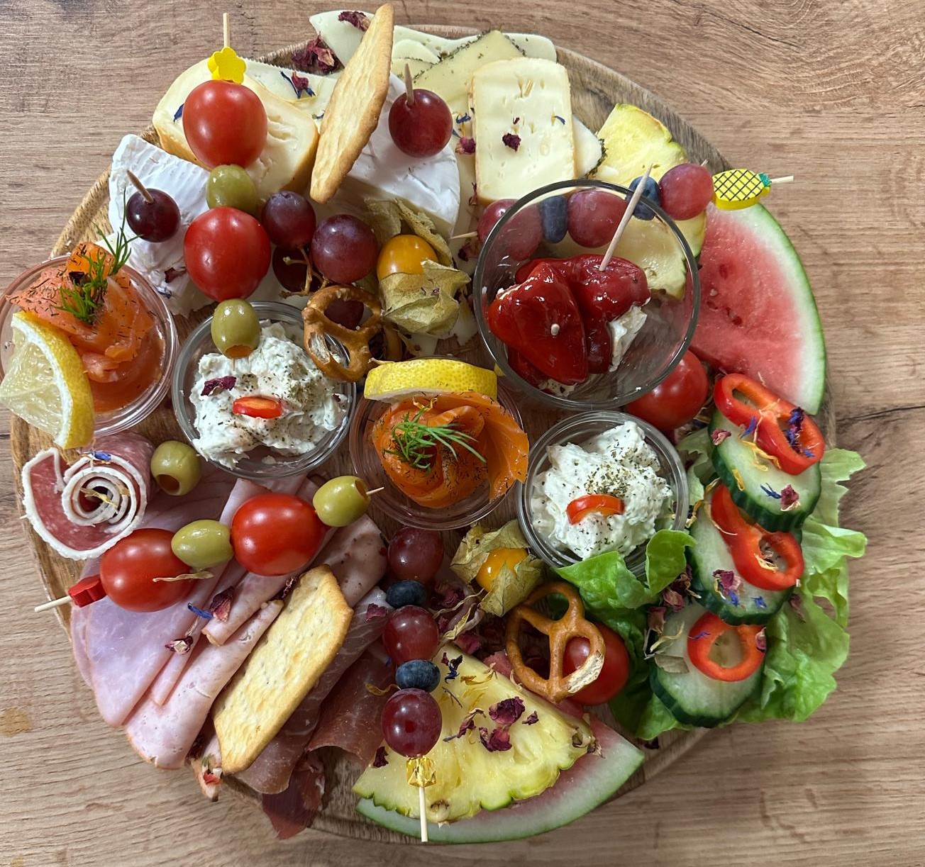 Frühstück im Hofcafé