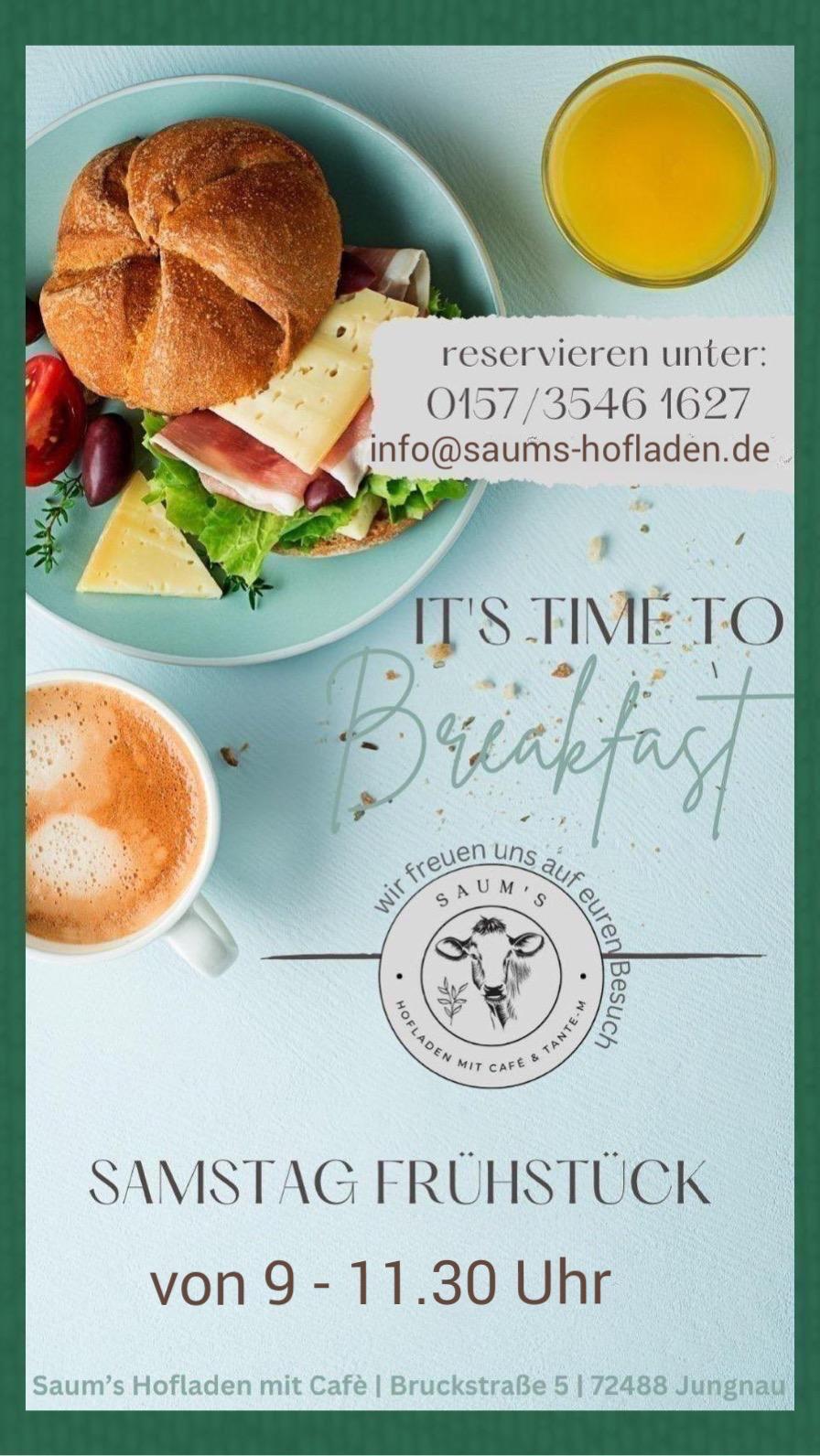 Frühstück am Samstag